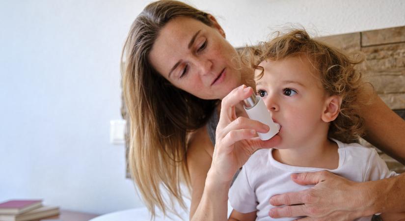 Mutatjuk, mit tegyél, ha gyermeked asztmás rohamot kap