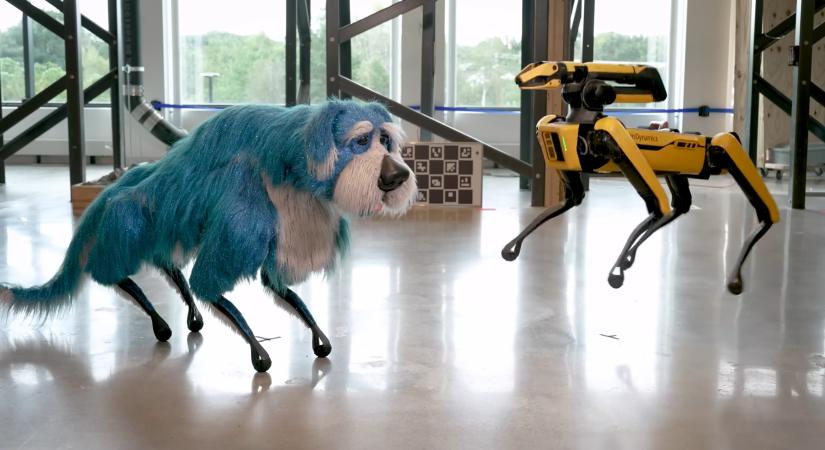 Valódi kutyává változott a Boston Dynamics robotkutyája