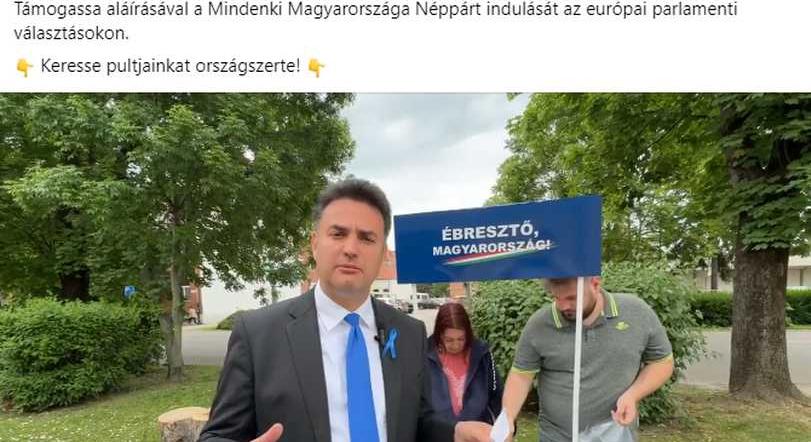 A város hivatalos oldalán tolja a pártkampányt Márki-Zay Péter