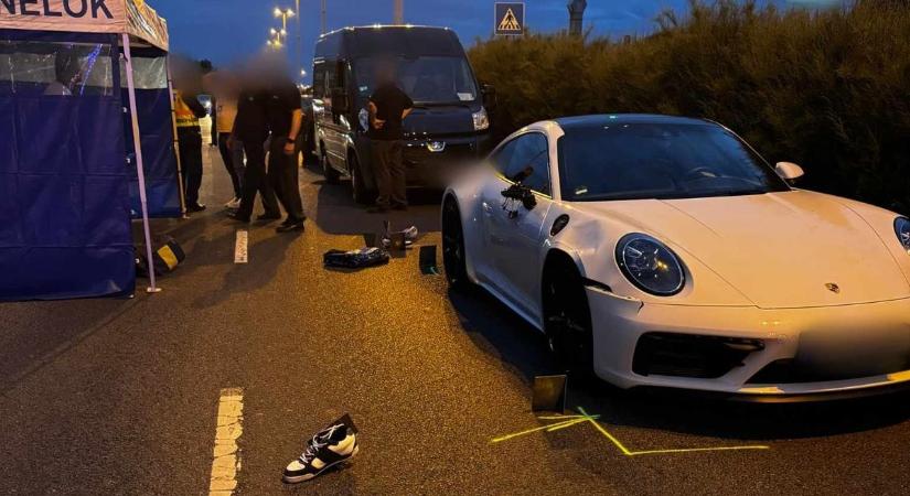Tragédia a Gyáli úton: Porsche gázolt el egy férfit - helyszíni fotók!