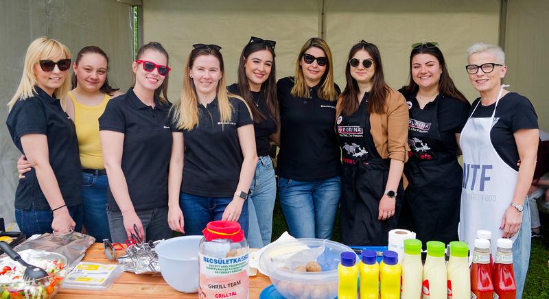 Egy mindenkiért, mindenki Ábelért - Jótékonysági főzés a Purina Majálison