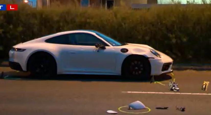 Tragédia Budapesten: egy Porsche gázolt halálra egy férfit – Sokkoló felvételek a helyszínről
