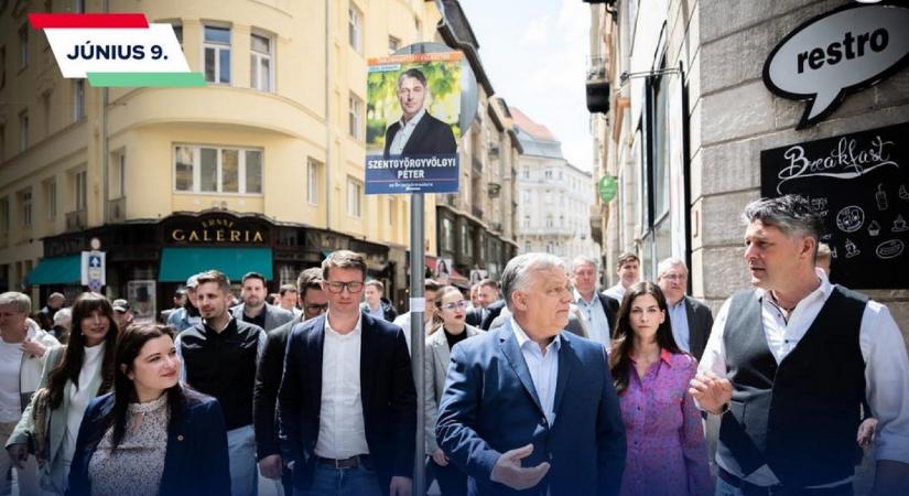 Senki sem kampányol úgy Szentkirályi Alexandrának, mint Orbán Viktor