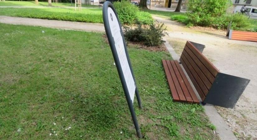 Egy kaposvári park eszközein vezette le a dühét: egy szemetes sem maradt talpon a vidéken