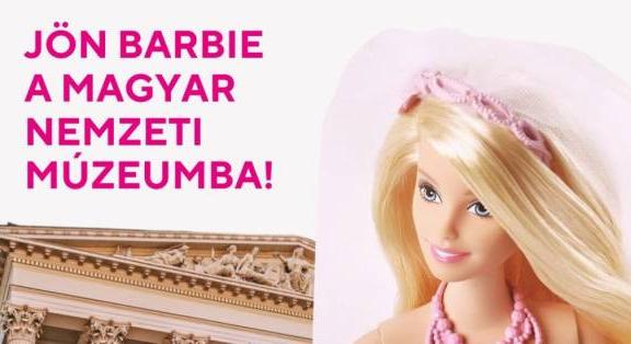 Jön Barbie a Magyar Nemzeti Múzeumba - kreatív workshopok az ikonikus babával a Magyar Menyasszony kiállításhoz kapcsolódóan