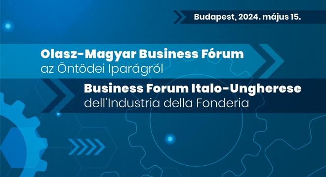 Olasz–Magyar Öntészeti Üzleti Fórum – meghívó