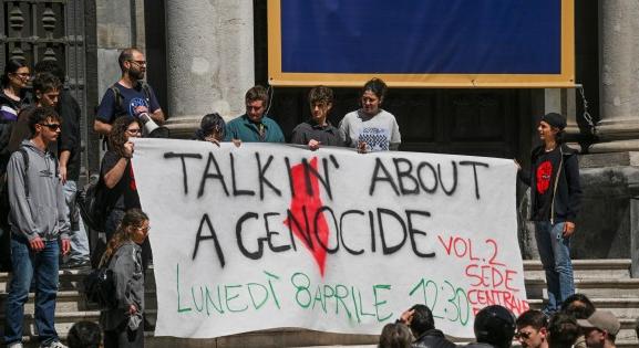 Az olasz egyetemek is forronganak a gázai vérontás miatt