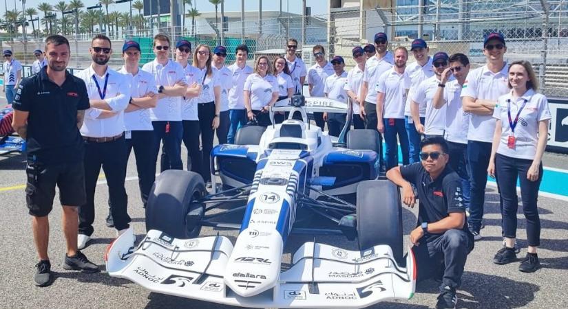 5. helyen zárt a HUMDA Lab az Abu Dhabi Autonomous Racing League önvezető autóversenyen