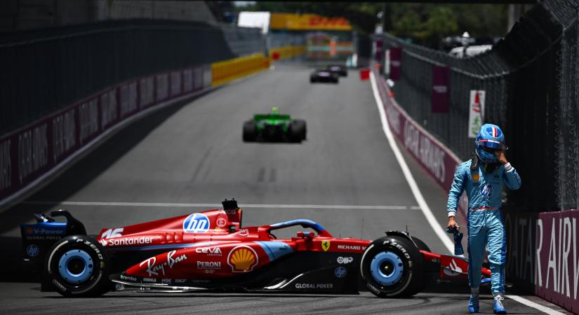 F1: Leclerc béna ipszilonozása miatt szívott a mezőny