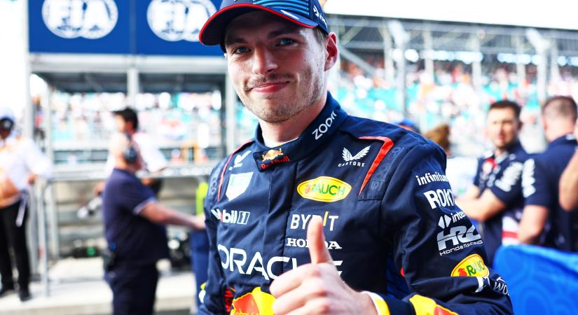 F1: Hiába lett első, „borzalmasan” érezte magát Verstappen