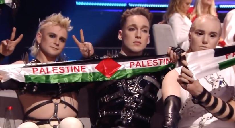 Az Eurovíziós Dalfesztivál betiltotta a palesztin zászlókat és szimbólumokat
