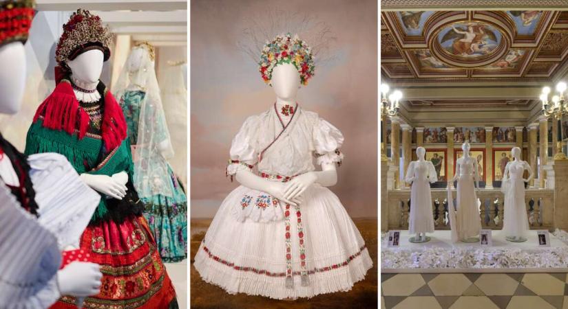 A szűzen maradt főhercegnőtől az internetes társkereső szerelmespárjáig – a Magyar Menyasszony kiállításról