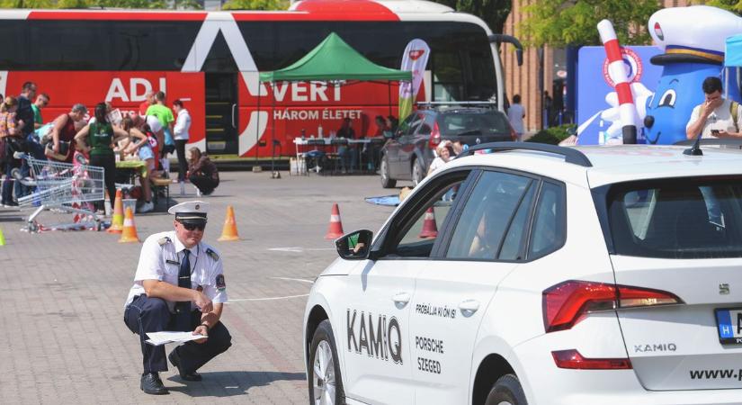 Vármegyei közlekedésbiztonsági versenyt rendeztek Szegeden - Fotók