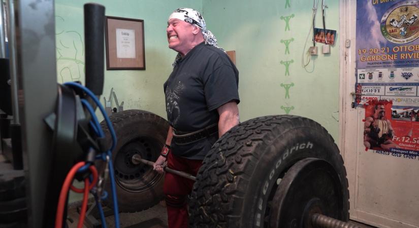 71 évesen is 200 kilóval nyomja a visszavonult erőművész, Nick Árpád