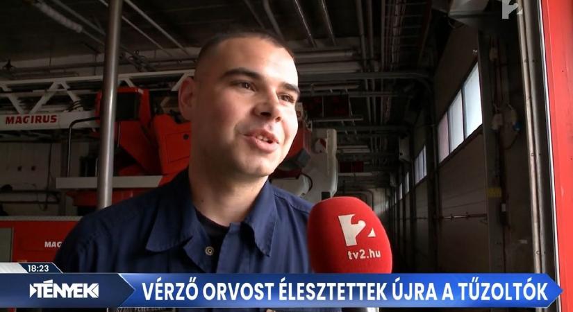 Megszólaltak a tűzoltók, akik a halálból hoztak vissza egy debreceni orvost – videóval