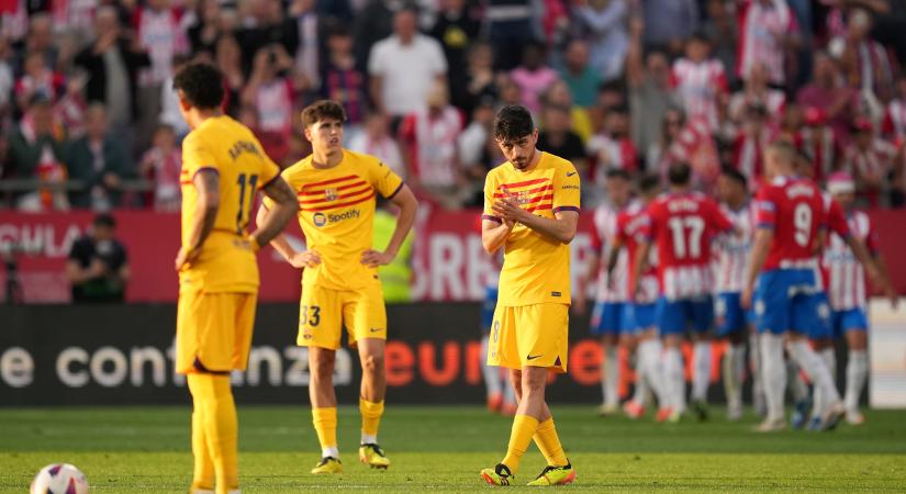 A Barcelona rengeteget bukhat a Girona elleni kínos vereséggel