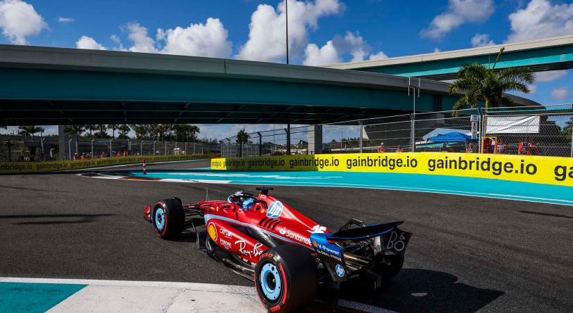 Leclerc elárulta, hogyan próbálja lenyomni Verstappent Miamiban