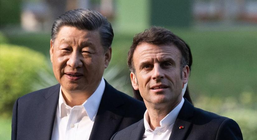 Erről tárgyalhat a kínai elnök a háborúpárti Macronnal