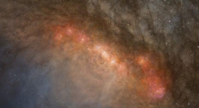 Milyen molekulák léteznek egy csillagontó galaxisban? – Az ALMA részletes válasza