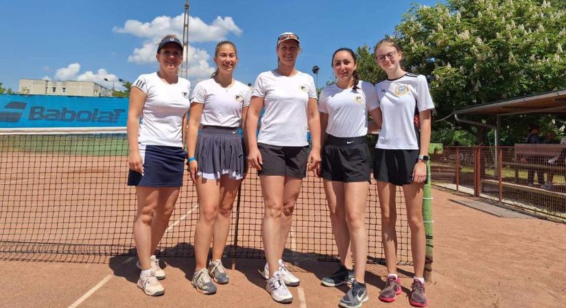 Tenisz: a szombati győzelem után vasárnapra vereség jutott a DEAC-nak