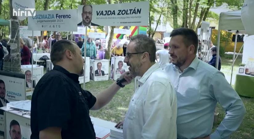 Célpont: A megnémult MSZP-s Csizmazia Ferencet rövid pórázon tartja új testőre, Vajda Zoltán  videó