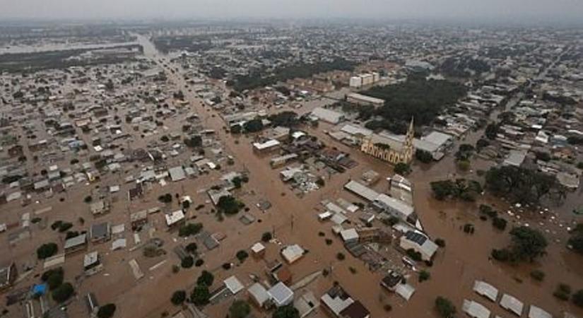 Brutális esőzések Brazíliában  videó