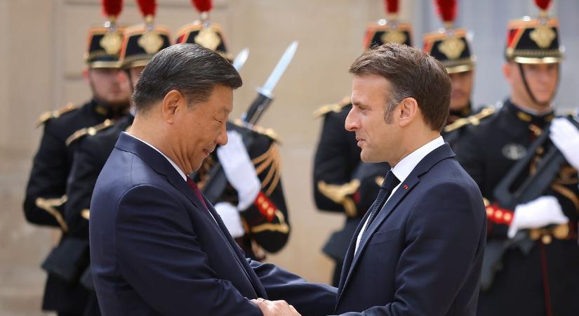 Macron szerint az európai-kínai párbeszéd soha nem volt még ennyire fontos