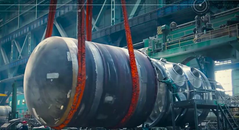 Láncreakció - 36 hónapon belül elkészül a Paks II. reaktortartálya  videó