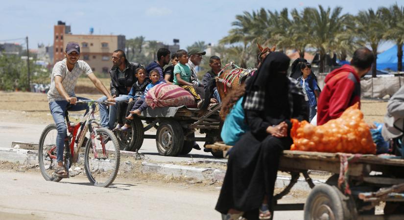 Több mint 100 ezer embernek kellene elmenekülnie Rafahból az izraeli támadás elől