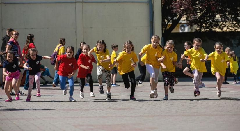 Iskolai olimpiát tartottak a Szoboszlói Úti Általános Iskolában – fotókkal, videóval