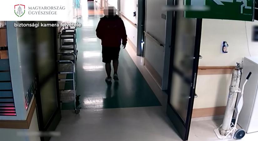 Ez a férfi alvó betegeket fosztott ki éjjel a budai kórházban, most börtönbe is kerül – videó