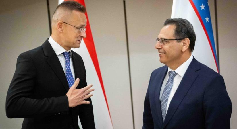Szijjártó Péter: Új stratégiai területre terjedhet ki a magyar-üzbég együttműködés