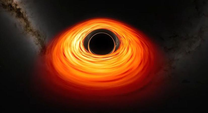 Itt a NASA elképesztő videója: Ilyen látvány lenne beleesni egy fekete lyukba