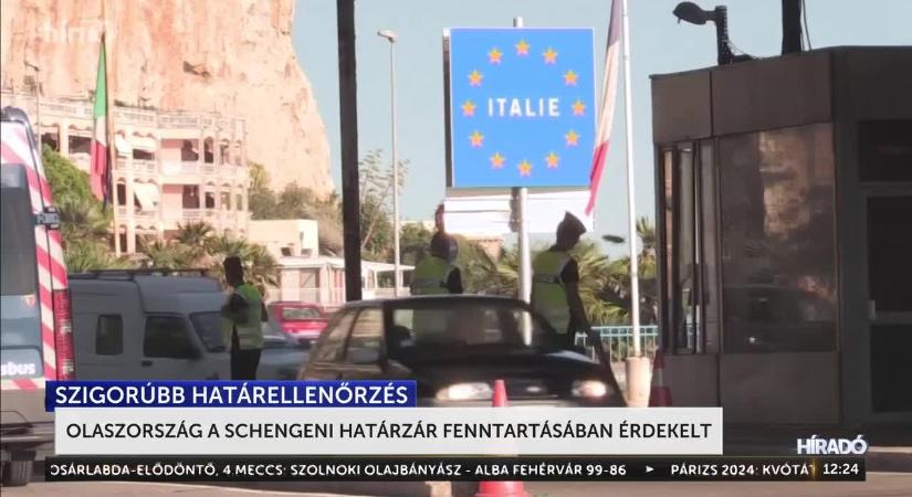 Olaszország a schengeni határzár fenntartásában érdekelt  videó