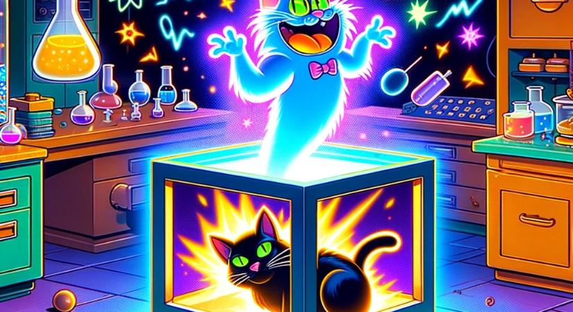 Így teheti a kvantumszámítógépeket hatékonyabbá Schrödinger macskája