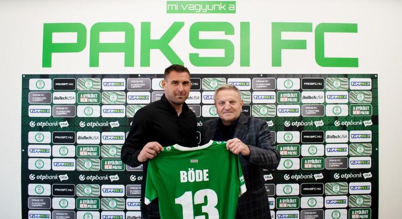 Böde Dániellel hosszabbított a Paksi FC!