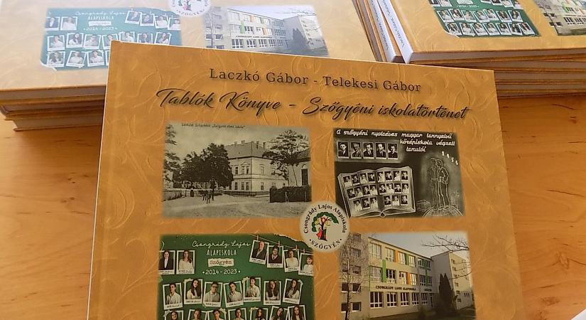 Iskolatörténet és Tablók Könyve – új kiadvány született a szőgyéni Csongrády Lajos Alapiskolában
