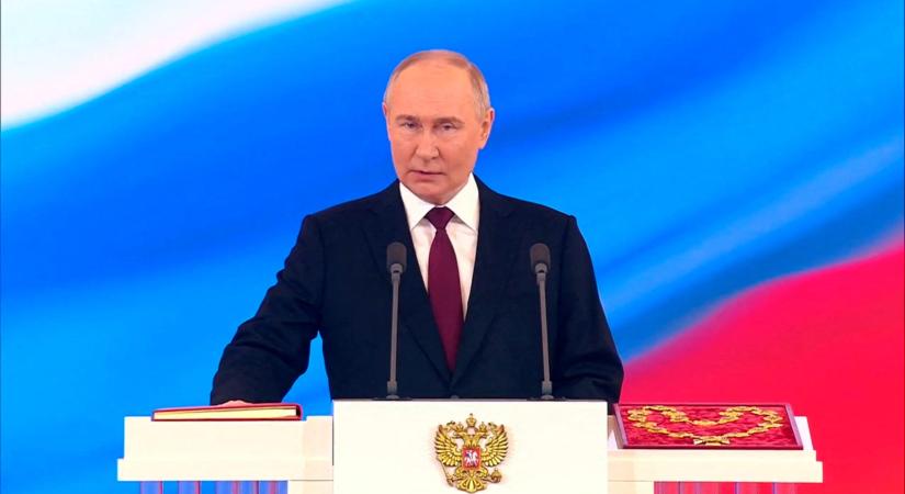 Putyin hivatalosan is megkezdte 5. elnöki ciklusát