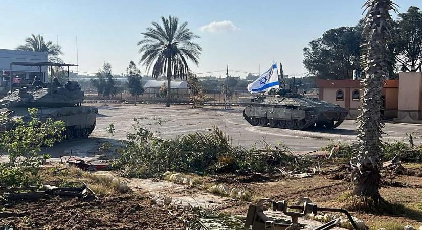 Megkezdődött a támadás: az IDF elfoglalta a rafahi határátkelőt