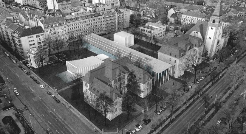 A Péterffy  Dőry architects terve a Magyar Építészeti Központ és Múzeum pályázatára