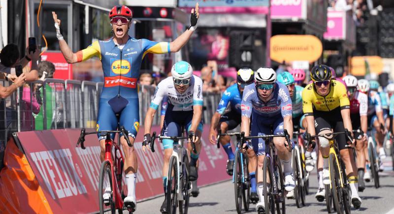Giro d’Italia 2024: Jonathan Miláné a második mezőnyhajrá