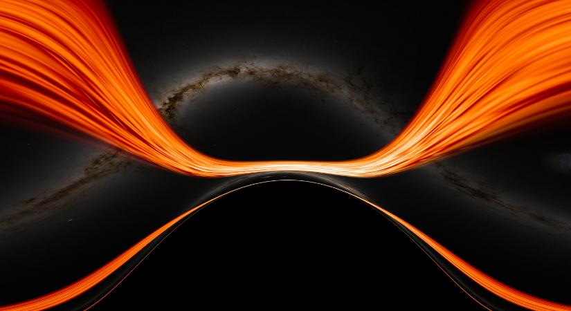 Lenyűgöző videó – ilyen fekete lyukba zuhanni