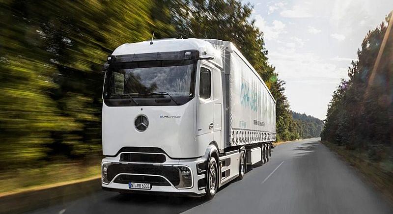 Európában teszteli elektromos teherautóját a Mercedes