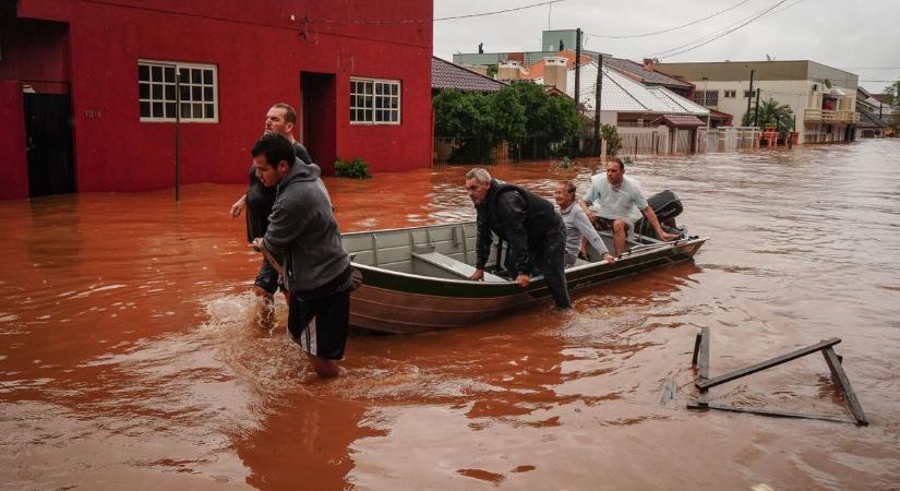 Tovább nőtt a brazil árvizek áldozatainak száma  videó