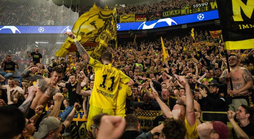 A Dortmund távozó legendája vezette az ünneplést a BL-döntőbe jutás után