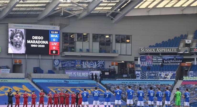 Hivatalos: Diego Maradona tiszteletére átnevezte stadionját a Napoli