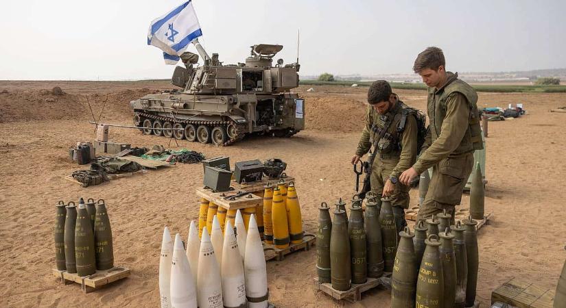 Jelentés: Izrael drámai módon ki van szolgáltatva az amerikai lőszereknek