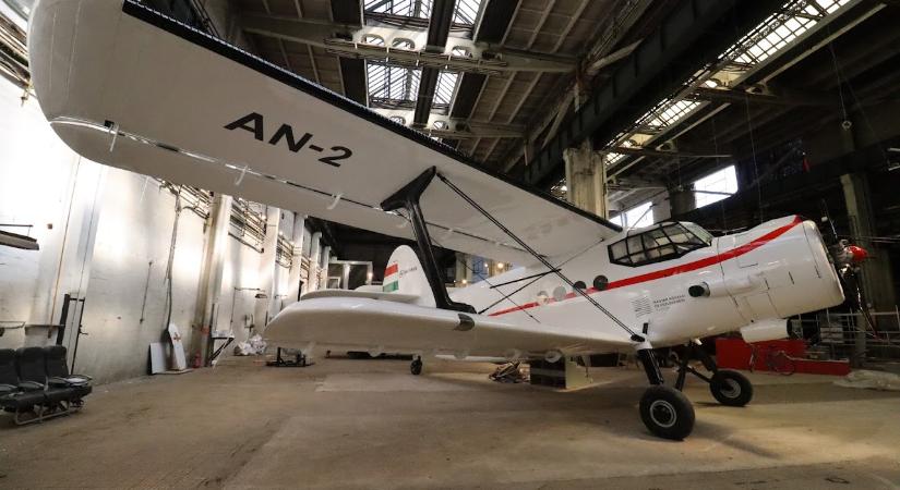 Az Aeroplex segítségével újult meg a Közlekedési Múzeumban kiállított An–2-es