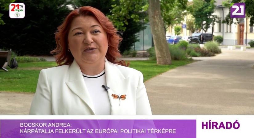 Bocskor Andrea: Kárpátalja felkerült az európai politikai térképre (videó)