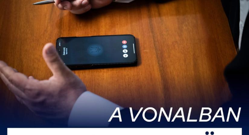 Orbán Viktor telefonon beszélt Volodimir Zelenszkijjel